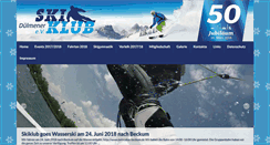 Desktop Screenshot of duelmener-skiklub.de
