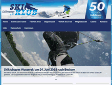 Tablet Screenshot of duelmener-skiklub.de